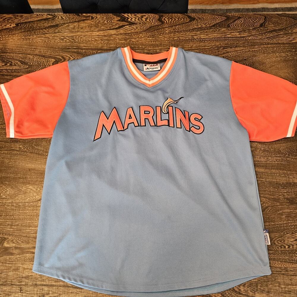 Vintage Florida Miami Marlins MLB Baseball XL Players Weekend Jersey